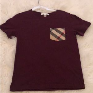 Burberry brand boys tee shirt